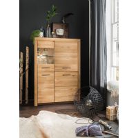 G+K MEBLE - WZ-0169 Kredens II L | Dąb