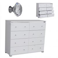 Art. Decoration - 017A GLAMOUR Komoda | chrom