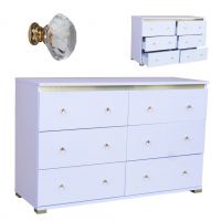 Art. Decoration - 019Z GLAMOUR Komoda | złoty