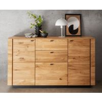 G+K MEBLE - WZ-0623 Komoda II | Dąb olejowany