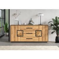 G+K MEBLE - WZ-0625 Komoda II | Dąb