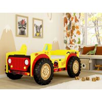 PLASTIKO - MONSTER TRUCK Łóżko parterowe | 207x116x72h cm