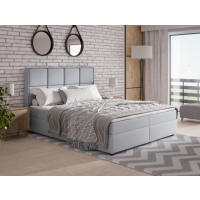 STOLLECH - FLORENCE Bonnell Łóżko kontynentalne z pojemnikiem ( sprężyny bonell) | 140/200