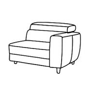 Bydgoskie Meble - BOSTON Segm.1P Prawy