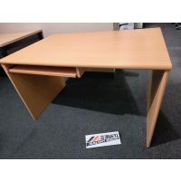 Meblarz - Biurko Pracownicze 120x80x72h cm | Buk | DOSTĘPNE OD RĘKI