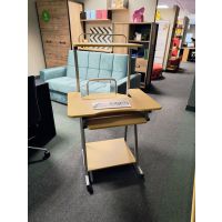 Meblarz - Biurko 018-003-01 | Buk | 72x68x127h cm | DOSTĘPNY OD RĘKI