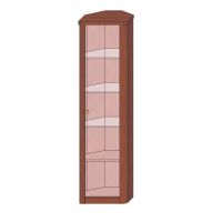 MEBLOMIX - CORSICO regał-witryna narożna 10a