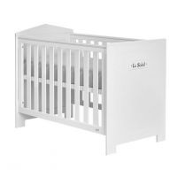 PINIO - MARSYLIA Łóżeczko 120x60 | Biały