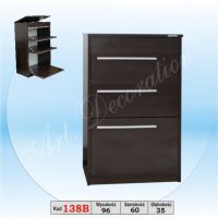 Art. Decoration - 138B Szafka na buty bez wstawki aluminiowej
