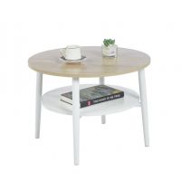 FURNITEX - L14-FX Ława 60 | dąb sonoma | biały