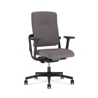 NOWY STYL - XENIUM Fotel Obrotowy SWIVEL CHAIR UPH/P BLACK | Oparcie - Tapicerowane | Zgodny z Rozporządzeniem z 2023 roku