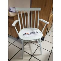 PAGED - ANTILLA Fotel B-9850 | Twarde | Kont. | Emalia biała 366 | DOSTĘPNE OD RĘKI