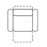 FENIKS MEBLE - ALLURE Fotel 1 EL z relaksem elektrycznym