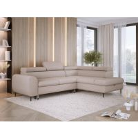 WERSAL - RAYO L Narożnik z funkcją spania i pojemnikiem