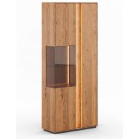 KATMANDU MEBLE - COLLODI Witryna 2D | Dąb dziki olejowany | ZICOL02