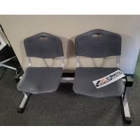 NOWY STYL - ISO-2-ALU PLASTIC Ławka 2-osobowa | DOSTĘPNA OD RĘKI