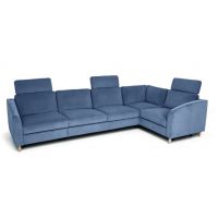 Meblomak - FANO Narożnik 1PL-2,5RN-N-1PP | Z funkcją spania | Z pojemnikiem