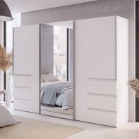 Forte - WINN 2 Szafa W2QS13332-120 | z lustrem | 269 cm