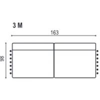 Sofalive - COCO SOFA 3M - BEZ BOKÓW I FUNKCJI SPANIA