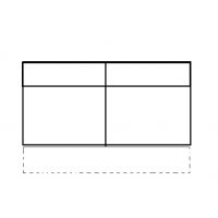 Bydgoskie Meble - LEGATO Element 3F | Bez boków | Z funkcją spania