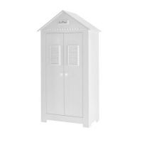 PINIO - MARSYLIA Szafa 2-drzwiowa Wysoka | Biały