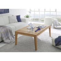 MC AKCENT - GOETEBORG Stolik 112-152x73x43 | Drewno dębowe sękate olejowane | 58845AE1