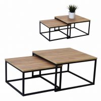 Art. Decoration - 601 Ława ( zestaw dwóch ław) | kwadrat