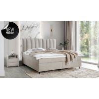 NEW ELEGANCE - NEW ELEGANCE SLIM na nóżkach | Łóżko kontynentalne z pojemnikiem | 160x200