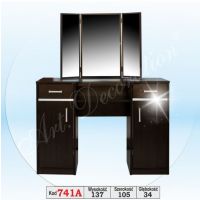 Art. Decoration - 741A Toaletka z wstawką aluminiową