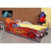 PLASTIKO - ZYGZAG AUTKO Łóżko parterowe | 170x51x84h cm