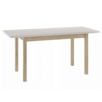 SIGNAL - ADAM Stoł rozkładany 90-125x65 cm | Kaszmir | Dąb Cremona Torro | z PL