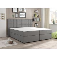 MEBLE BEST - ALASKA Łóżko Kontynentalne 160x200 z pojemnikiem na pościel