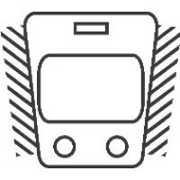 FENIKS MEBLE - LORENZO Barek z ładowarką USB trapez BKU