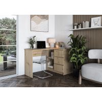 HALMAR - BEGA Biurko | dąb artisan | z EU