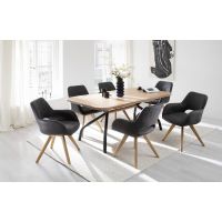 MC AKCENT - BIRAN Stół 180x100x77 | Akacja natur | 50670AS3