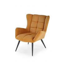 HALMAR - BYRON Fotel | musztardowy