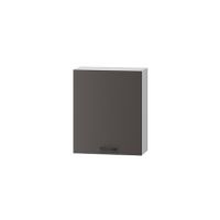 Stolkar - CLARA Szafka W60 P/L | Górna 60 | 1 drzwi | Szary grafit