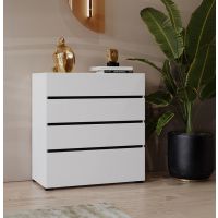 HELVETIA MEBLE WIERUSZÓW - CROSS S Komoda 4 szuflady | 249WMY28