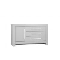 PINIO - CALMO ' 24 Komoda 3-szufladowa + Drzwi | Szary