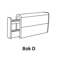 Bydgoskie Meble - MONACO BOK D CARGO (gładki ) P | Prawy