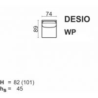 Meblomak - DESIO Wstawka WP z pojemnikiem