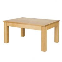 Drewmax - STOLIK DREWNIANY Bukowy | ST175 | Grubość blatu 4 cm | 120x50x80