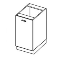 LAYMAN - BLANKA Szafka DW 45 kuchenna wyspowa 45 cm dolna