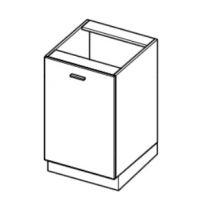 LAYMAN - BLANKA Szafka DW 6 kuchenna wyspowa 60 cm dolna