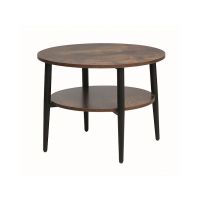 SIGNAL - ELLA B Ława | Brąz rustykalny | Czarny