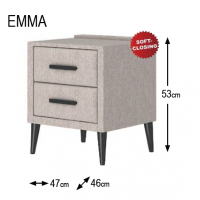 MEBLE BEST - EMMA Szafka nocna | Led