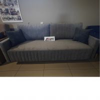 MEBLE BEST - EVO Sofa 3DL z funkcją spania i pojemnikiem na pościel | DOSTĘPNA OD RĘKI