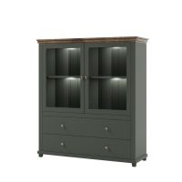 HELVETIA MEBLE WIERUSZÓW - EVORA Komoda Wysoka 2D2S | TYP 46 | 24ZRJU46