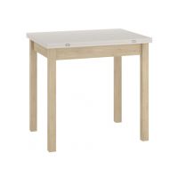 SIGNAL - FLIP 60 Stół rozkładany 80x60-120x78h | Kaszmir | Dąb Cremona Torro | z PL