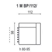 Sofalive - COCO 1M(82)BP FOTEL Z PRAWYM BOKIEM